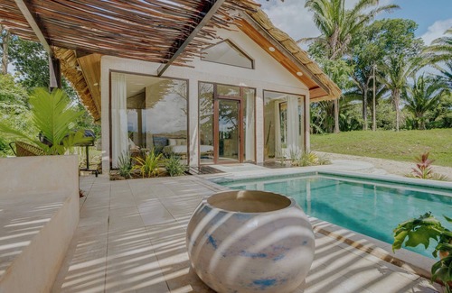 Armenia Villa | Modern Jungle Villa Onyx w/AC, Plunge Pool & Outdoor Fireplace