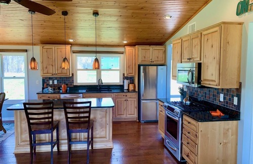 Cassopolis House | Modern Lakefront Home w/Fireplace near Ski Resort and Notre Dame