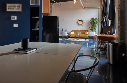 West Main Historic District Apartment | Modern Loft in the City