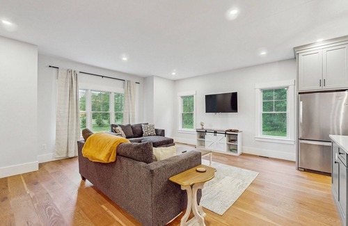 Mashpee House | Modern Luxe on the Cape | Sleek Design, Central Air, Serene Views