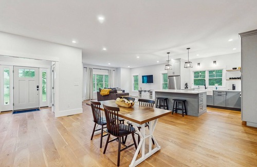 Mashpee House | Modern Luxe on the Cape | Sleek Design, Central Air, Serene Views