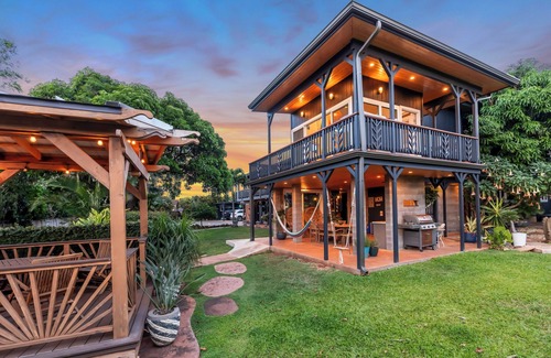 Paia Apartment | Modern ocean view suite walking distance to the coolest beach town in Maui