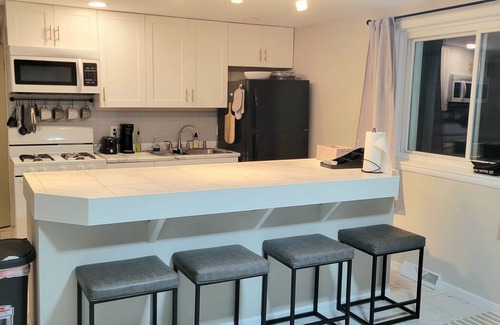 Baraga House | Modern Retreat on Lake Superior, close to the Snowmobile trails!
