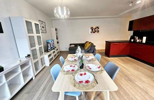 Hollerich Apartment | Modern two bedrooms in city center with a private parking