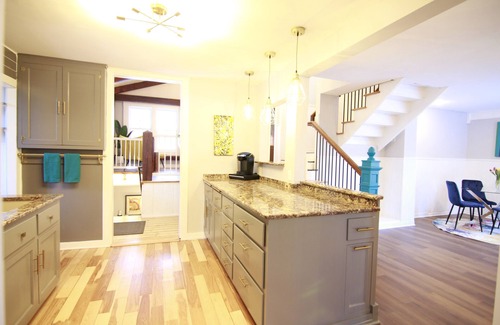 West Seventh House | Modern Victorian on private secluded lot, spectacular views, centrally located!
