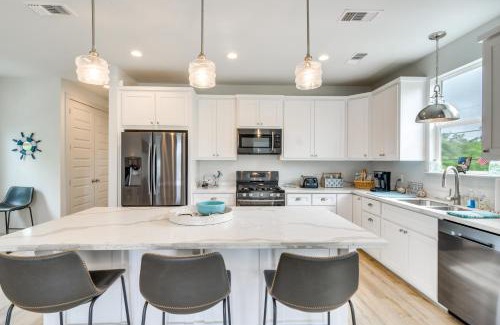 Waveland House | Modern Waveland Home with Deck - Walk to the Beach!