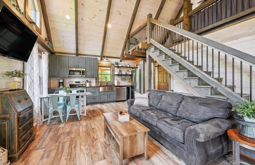 Burks Fork Cabin | Modern Willis Cabin Retreat: 24-Acre Working Farm!