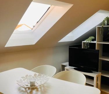 Mariaposching Apartment | Moderne Dachgeschosswohnung an der Donau