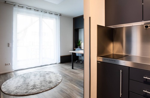 Wanne Apartment | Modernes 1 Zimmer -apartment in Tübingen
