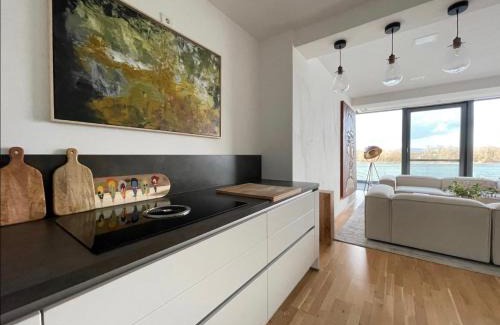 Urmitz Apartment | Modernes Apartment mit wunderschonem Rheinblick