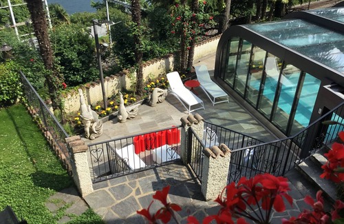 Melide House | "Mon Amour" appartement in villas vue lac avec jardin et piscine