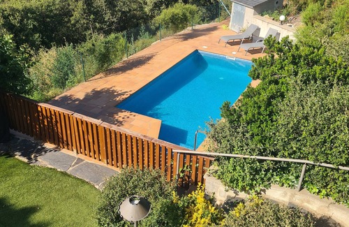 Sant Pere de Vilamajor Apartment | Montseny Natural Park Forest Studio with spectacular valley and coastal views