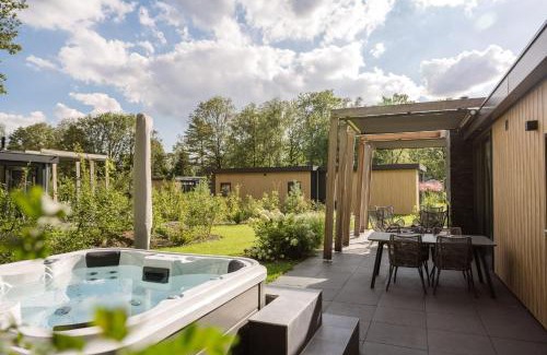 Markelo Cabin | Mooi Twente Lodges - privé Spa en sauna
