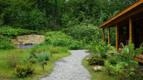 Waterbury House | Moonlight Woods - Gardener's Log Cabin