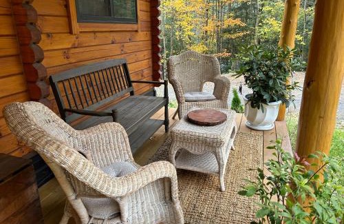 Waterbury House | Moonlight Woods - Gardener's Log Cabin