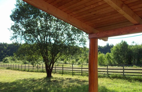 Porumbacu de Sus Cabin | Mountain log chalet/cabin at the foot of Fagaras Range in Carpathian Mountains