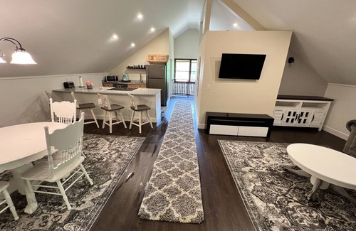 Maggie Valley Apartment | Mountain Getaway with Waterfall in The Heart of Maggie Valley.