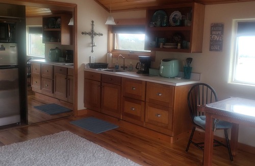 North Albuquerque Acres Apartment | Mountain, Sunset and City light views! Country feel, city access!