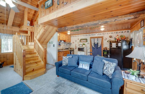 Ponderosa Cabin | Mountain Top's Ponderosa Getaway Near Dome Rock!