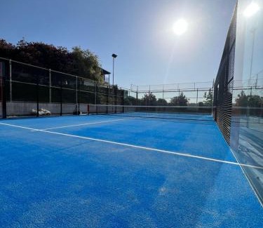 Choirokoitia Villa | Mountain view 6 bed mansion with Private Padel Court, Pool & Gym