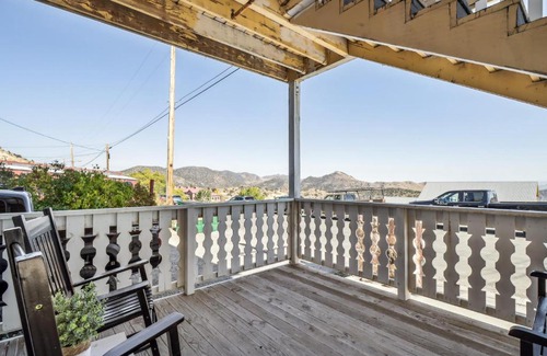 Virginia City Apartment | Mountain-View Deck Stylish Virginia City Apt!