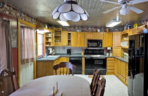 Alpine Village House | Mountain View Home on 2 Acres w/Wrap-Around Deck, WiFi, W/D - Great for ATVs