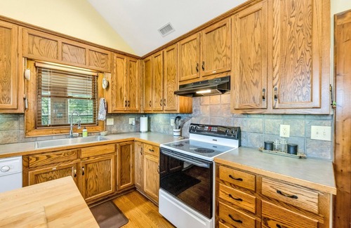 Grassy Creek Cabin | Mountain Views - Indoor & Outdoor Wood Burning Fireplaces - Close to Grayson Highlands