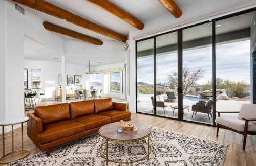 Pinnacle Peak House | Mountain views swimming a private escape at Sonoran Serenity