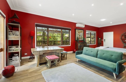 Wentworth Falls Apartment | Moutan - Serene, Chinese-Inspired Retreat
