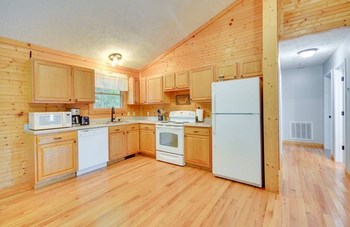 Woodlawn Cabin | Mtn View + Fire Pit: Pet-Friendly Woodlawn Cabin!