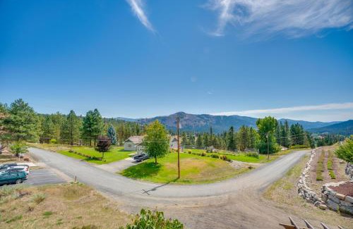 Republic House | Mtn-View Getaway with Spacious Deck in Republic!