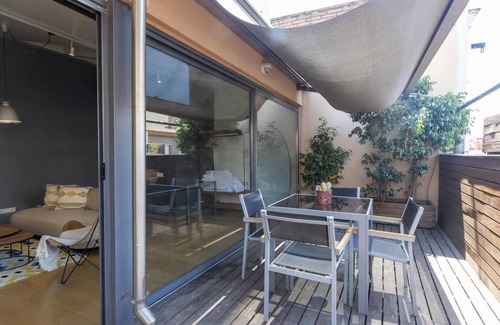 Sant Gervasi – la Bonanova Apartment | My Space Barcelona Penthouse in Bonanova with Private Terrace for 6