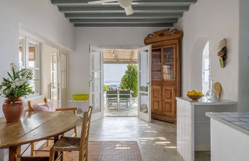 Paraga Villa | Mykonian Private Villa w/pool + Fantastic Sea View/Perfect for Family+Friends