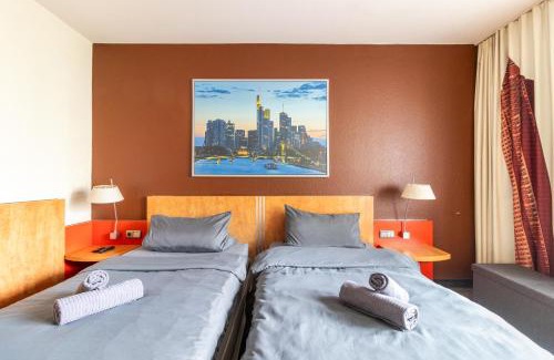 Bockenheim Apartment | Nähe Frankfurt Messe mit Netflix und Balkon
