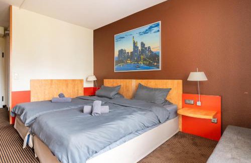 Bockenheim Apartment | Nähe Frankfurt Messe mit Netflix und Balkon