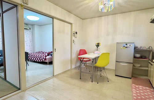 Sumiyoshi Apartment | N ° 5 CONDOMINIUM Osaka 2BR Hideaway Stylish💫with personal HOSSY STYLE welcome