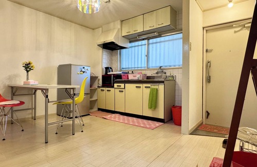 Sumiyoshi Apartment | N ° 5 CONDOMINIUM Osaka 2BR Hideaway Stylish💫with personal HOSSY STYLE welcome