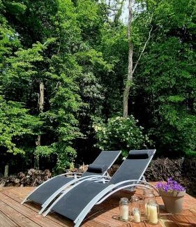 Gouvieux House | NALAN Godvicien, Spa, piscine chauffée, forêt, 14 pers