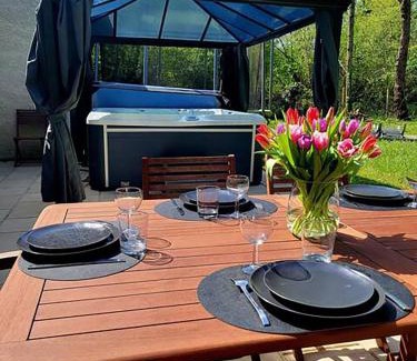 Gouvieux House | NALAN Godvicien, Spa, piscine chauffée, forêt, 14 pers