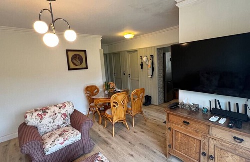 Csopak Condo | Neon apartment with balcony, garden view, super am