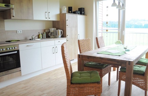 Leutershausen Apartment | Neu gebautes, gemütliches 80 qm Ferienhaus, gut geeignet für Familien, voll ausgestattete Küchenzeile