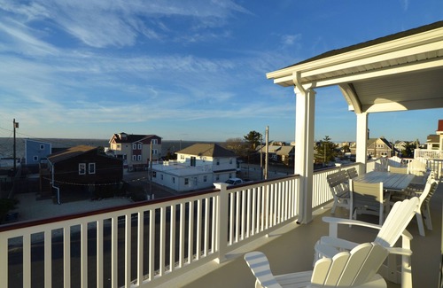 Holgate House | New 2019 Holgate (Beach Haven Inlet) 6 BRs Extensive Decks Sweeping Water Views
