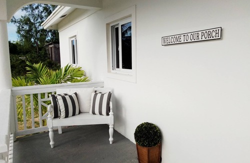 Black Point Villa | New 3-bed oceanview villa, Black Point, Exuma near Staniel, AC, Wifi boat access