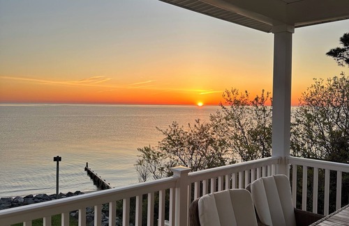 Gwynn House | New 5 bedroom home on private, sandy beach with game room and elevator.