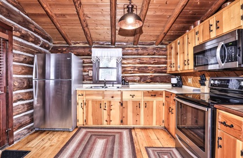 Land O Lakes House | NEW! Beautiful Log Home with a rustic feel. 6 acre wooded lot on Eleanor Lake