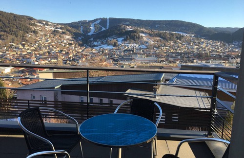 Gerardmer Apartment | New, comfortable apartment with panoramic view of Gérardmer and the ski slopes
