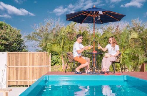 Ishigaki House | New construction ☆ Long-term stay ☆ Nature experience ☆ Private pool ☆ Private beach ☆ Enjoy Ishigaki Island! BBQ equipment is perfect