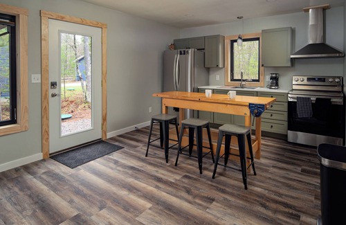 Land O Lakes Cabin | New Construction on private, lakefront in the Northwoods!
