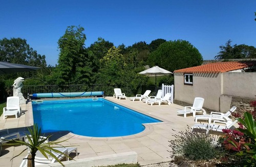La Chaize-Giraud House | New Cottage, Dolphin Gîtes, à 5 km de Brétignolles sur Mer, Piscine Chauffée