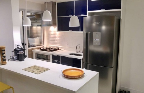 Vila Andrade Apartment | NEW EQUIPPED APARTMENT IN FRONT 2 SHOPPING CENTERS TERRACE GOURMET 1 BEDROOM/1VG